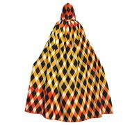 ERhoug Native American Cloak Hooded Cape For Halloween Cosplay, Unisex Witch Robe, Adult Vampire Party Costume