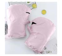 ERHTGUO 1 Pairs Motorcycle Scooter Winter Windproof Bicycle Thickened Warm Protect Rainproof Thick Grip Handlebar Guard Cover Glove(Pink Handle Cover)
