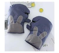 ERHTGUO 1 Pairs Motorcycle Scooter Winter Windproof Bicycle Thickened Warm Protect Rainproof Thick Grip Handlebar Guard Cover Glove(Green Rabbit Handle)