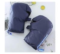 ERHTGUO 1 Pairs Motorcycle Scooter Winter Windproof Bicycle Thickened Warm Protect Rainproof Thick Grip Handlebar Guard Cover Glove(Ribbon Handle Cover3)