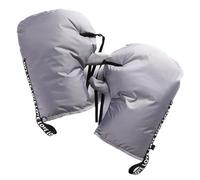 ERHTGUO 1Pairs Windproof Rainproof Winter Keep Warm Handlebar Handle Guard Cover Gloves For Motorcycle Scooter Bicycle Bike(Gray)