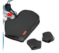 ERHTGUO Motorcycle Handlebar Gloves with Reflective Strip Safe Design Muffs Winter Handle Waterproof Bar Hand Cover