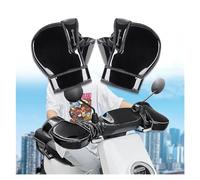 ERHTGUO Protective Motorcycle Scooter Thick Warm Handlebar Muff Grip Handle Bar Rainproof Riding Winter Warmer Thermal Cover Gloves(Glove A)