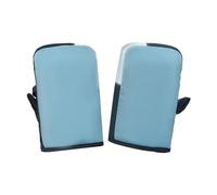 ERHTGUO Winter Gloves Motorcycle Handlebar Mitts Waterproof Outdoor Cycling Scooter Handle Bar Warmer Covers(Sky Blue)