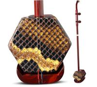 Erhu Beginners African Sandalwood Erhu Performance Tribe Erhu Two Strings Violin With Case And Accessories