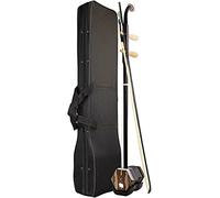 Erhu Chinese Traditional National 2-String Shiraki Erhu Musical Instrument Adult Students Learn to Practice The Huqin Violin Birthday Present (Color : Black Size : 8113.210.5cm)