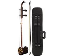 Erhu Chinese Traditional National Handmade Mahogany Erhu Musical Instrument Beginner Exam Level 2 String Violin Huqin Storage Bag + Accessories (Color : Primary Color Size : 8213.1cm)