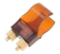 Erhu Fine Tuner String Adjuster for Huqin, Coffee Resin Alloy | Practical Fine Tuning, Simple Installation, High Precision, Portable Supply for Repair Use