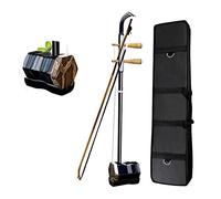 Erhu Instrument Chinese Traditional Erhu Violin Fiddle Urheen Musical Instrument With Rosin/Bow For Beginner Erhu Instrument (Color : Erhu With Hard Case)