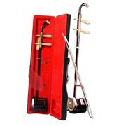 erhu instrument Erhu Chinese Musical Instrument Two Strings Violin Carved Dragon Flat Pole Hexagonal Shape Bow Send Book Case Erheen