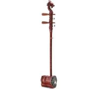 erhu instrument Professional Erhu Dragon Head Handmade Chinese Traditional 2 Strings Folk Musical Instruments For Beginners Erhu(Wood axle)