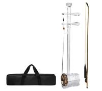 Erhu Musical Instruments 2 Sting Small Resin Portable Erhu Easy To Play | Loud Volume: Clear sound for performances.(Type 1)
