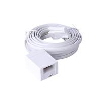 ERHUO 2.5m BT to BT Extension 4 wire Flat Home Telephone Phone Cable Lead Cable Extension Cable for BT UK Landline Phone Cord Home & Office Fax (2.5m)