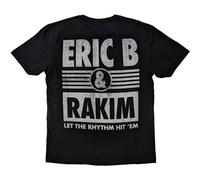 Eric B & Rakim Let The Rhythm Begin T-Shirt in Black | Size: Medium Eric B & Rakim Black M