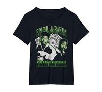 Eric B & Rakim Paid in Full T-Shirt, Women's Plus, Black, 1X