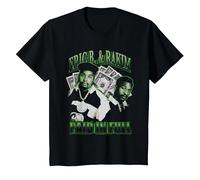 Eric B & Rakim Paid in Full T-Shirt, Youth, Black, X-Small