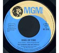 Eric Burdon and the Animals - BURDON, ERIC AND THE ANIMALS / RING OF FIRE / I´M AN ANIMAL / 1968 / Bildhülle / MGM RECORDS # 61 210 / 61210 / 7" Vinyl Single-Schallplatte / Deutsche Pressung /