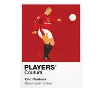 Eric Cantona Chip Man United Icon Frame Men's T-Shirt - Navy / M