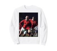 Eric Cantona David Beckham Goal Celebration Man Utd Football Sweatshirt