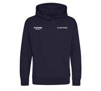Eric Cantona Logo Kids Hoodie - Navy / 5-6 years
