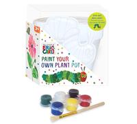 Eric Carle Robert Frederick Hungry Caterpillar Paint Your own Plant Pot for Kids, One Size