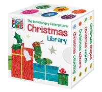 Eric Carle The Very Hungry Caterpillar's Christmas Library Board book Book Eric Carle Multicolor