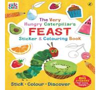 Eric Carle Very Hungry Caterpillar's Feast Sticker & Colouring Book Paperback Eric Carle Multicolor