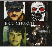 Eric Church 4 Album Set - Chief / Caught in the Act / Carolina / Sinners Like Me