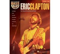 Eric Clapton: Bass Play-Along Volume 29 by Eric Clapton (English) Hardcover Book