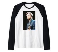 Eric Clapton Performing Live at The Brighton Centre 1992 Raglan Baseball Tee