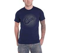 Eric Clapton T Shirt Rays Logo Tour 2017 Official Mens Navy Blue XL
