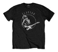 Eric Clapton Vintage Photo Official Tee T-Shirt Mens Unisex (Large) Black