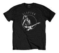 Eric Clapton Vintage Photo Official Tee T-Shirt Mens Unisex (X-Large) Black