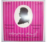 Eric Keller - Keller, Eric Mozart French Variations And Romantic Sonatas LP Musica Rara MUS19 EX/EX 1967 with Elisabeth Schwarz on piano