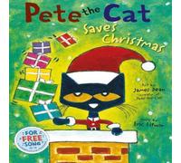 Eric Litwin Pete the Cat Saves Christmas Paperback Book in White Eric Litwin White