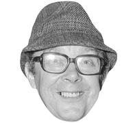 Eric Morecambe (Smile) Celebrity Mask, Flat Card Face, Fancy Dress Mask
