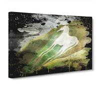 Eric Ravilious Westbury Horse Canvas Print | Gallery Wrapped 30mm Frame Wall Art | 30x20 inches | Ready to Hang | Modern Animals Picture | Living Room Bedroom Lounge Office