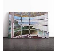 Eric Ravilious Window Canvas Wall Art Print 24x16 Inch