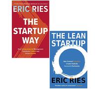 Eric Ries Collection 2 Books Set (Startup Way, The Lean Startup)