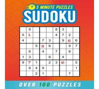 Eric Saunders 5 Minute Puzzles: Sudoku Paperback Book Eric Saunders Multicolor