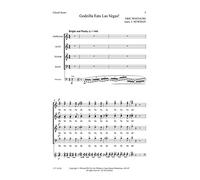 Eric Whitacre: Godzilla Eats Las Vegas! - Opt. Choral Part: Mixed Choir a