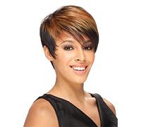 ERICA BY FREETRESS EQUAL SYNTHETIC WIG SHORT HEAT SAFE UP TO 400F [1B]