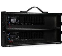 Erica Synths 2 x 104HP Travel Case Eurorack Case with Power Supply