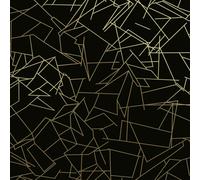 Erica Wakerly ANGLES Gold and Black - 10m roll