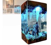 ERICAT Epoxy Resin Monster Ocean Lamp, Resin Monster Bedroom Decor Lamp, Stunning Visual Effects and Creating Atmosphere, Lightweight Portable and Durable, Suitable for Bedroom Decor Holidays