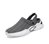 ERICAT Jerrycherries Orthopedic Shoes, Men’s Orthopedic Hollow-Out Sandals, Mesh Shoes Sandals Mens(Color:Grey,Size:46)