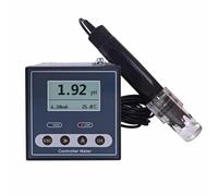 ERICAT Lab PH Meter, Lab Water Quality Monitor with LCD Display Screen, ±0.02 PH Accuracy and 0.01pH Resolution, 0.00~14.00PH Measurement Range and Easy Calibration, for Environment, Laboratory