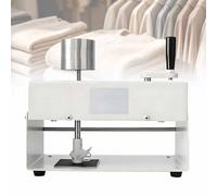 ERICAT Manual Crockmeter Color Transfer Testing, Dry Wet Rubbing Color Fastness Tester, Friction Head Diameter 16mm±0.1 & Number Handle Turns 20 Laps, Stable & Easy Operation, for Textile Fabric