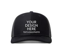 ERICAT Personalised Cap Custom Baseball Cap Add Photos/Logo/Text to Design Your Trucker Cap Personalized Sun Hat for Men & Women Adjustable