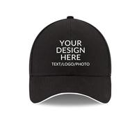 ERICAT Personalised Cap Custom Baseball Cap Add Photos/Logo/Text to Design Your Trucker Cap Personalized Sun Hat for Men & Women Adjustable